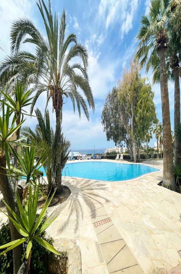 Paphos Direct Sea View & Quality Bed - Kings Palace 1 Bed מראה חיצוני תמונה