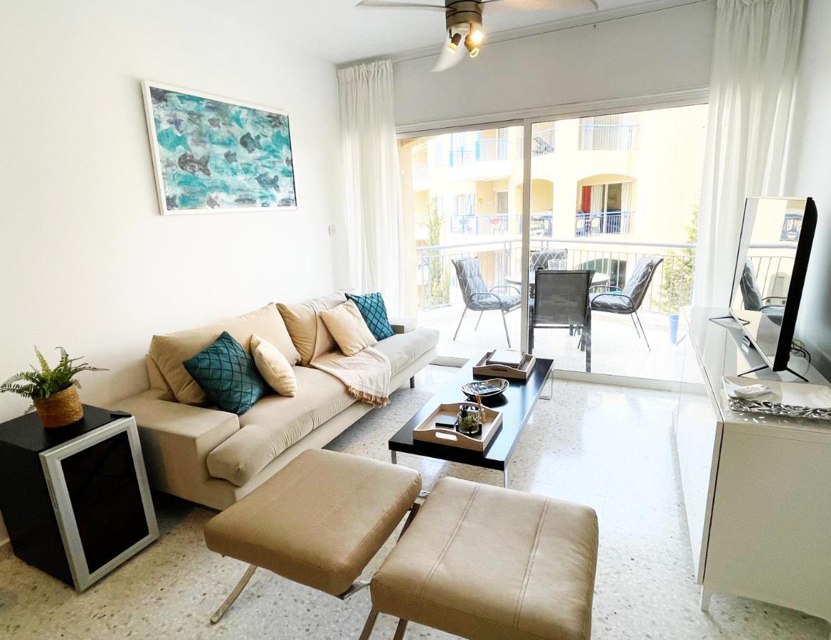 Paphos Direct Sea View & Quality Bed - Kings Palace 1 Bed מראה חיצוני תמונה